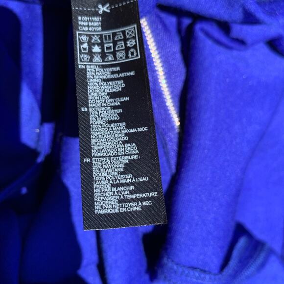 Forever 21 Royal Blue Dress Size Medium - Picture 6 of 8